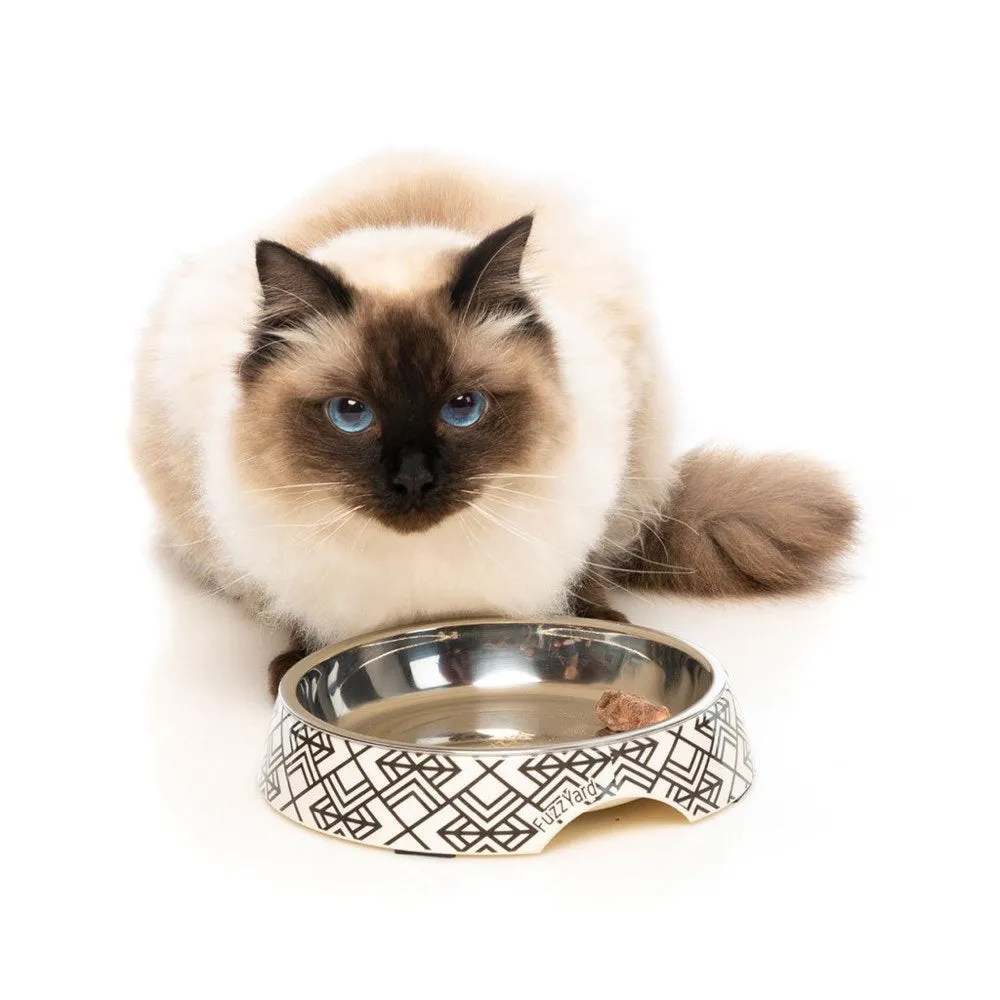 15% OFF: FuzzYard Easy Feeder Cat Bowl (Gatsby)
