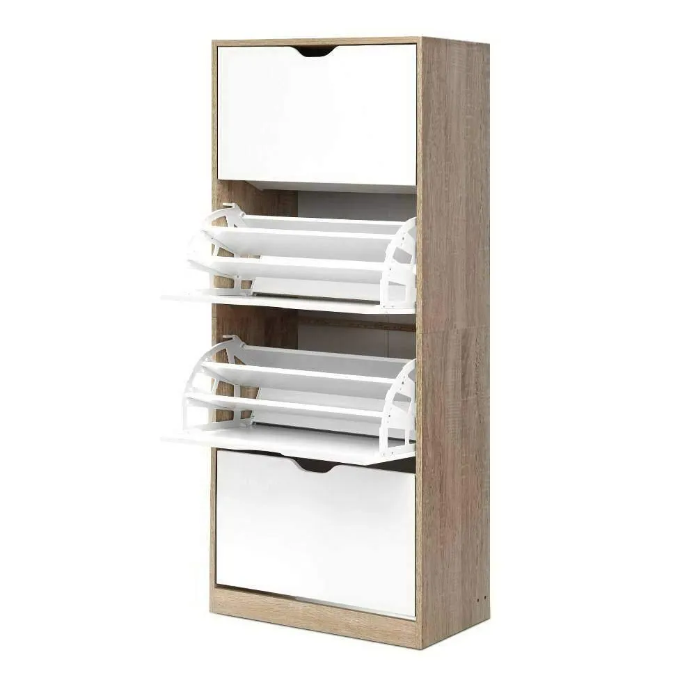 48 Pairs Shoe Cabinet Organiser Storage Shelf