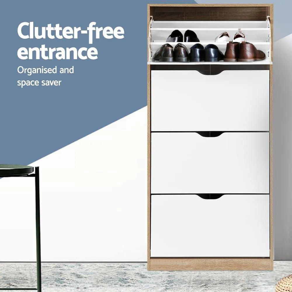 48 Pairs Shoe Cabinet Organiser Storage Shelf