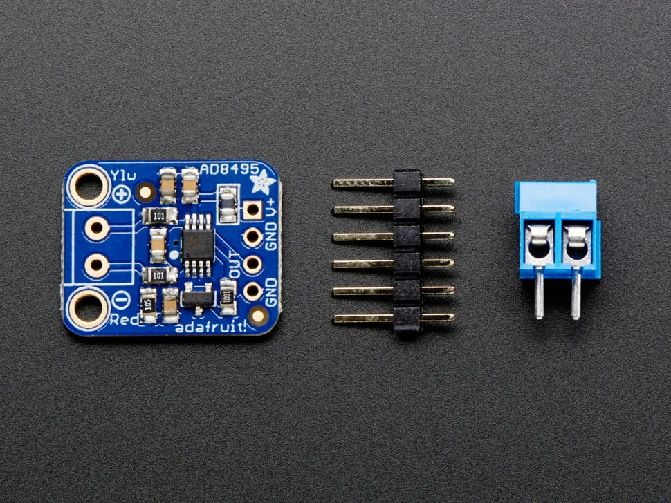 Adafruit Analog Output K-Type Thermocouple Amplifier - AD8495 Breakout