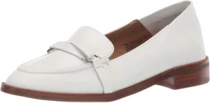 Aerosoles Women's South East White Leather Slip On Loafer Shoe