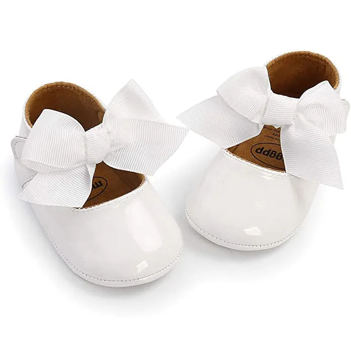 Baby Girls Flats with Bownot