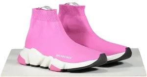 Balenciaga Pink Speed Knitted High-top Trainers UK 4 EU 37 👠