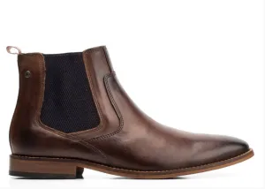 Base London Scout Chelsea Boot- Washed Brown