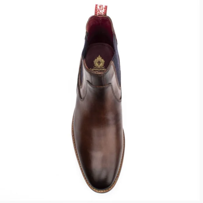 Base London Scout Chelsea Boot- Washed Brown