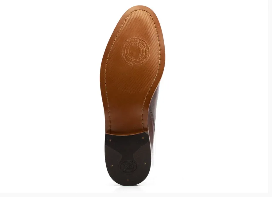 Base London Scout Chelsea Boot- Washed Brown