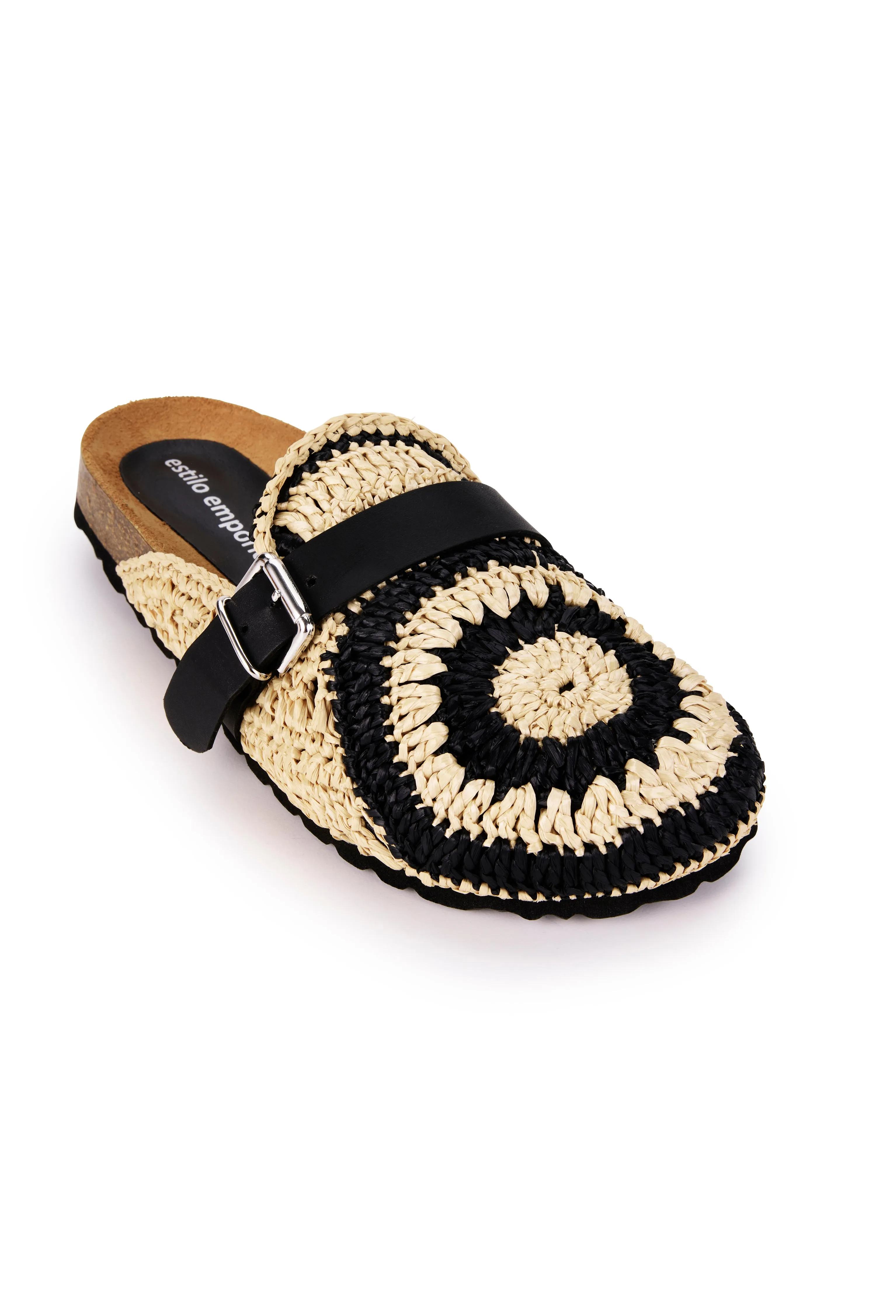 Bask Slip-On - Black/Natural - LAST PAIR - Size 38