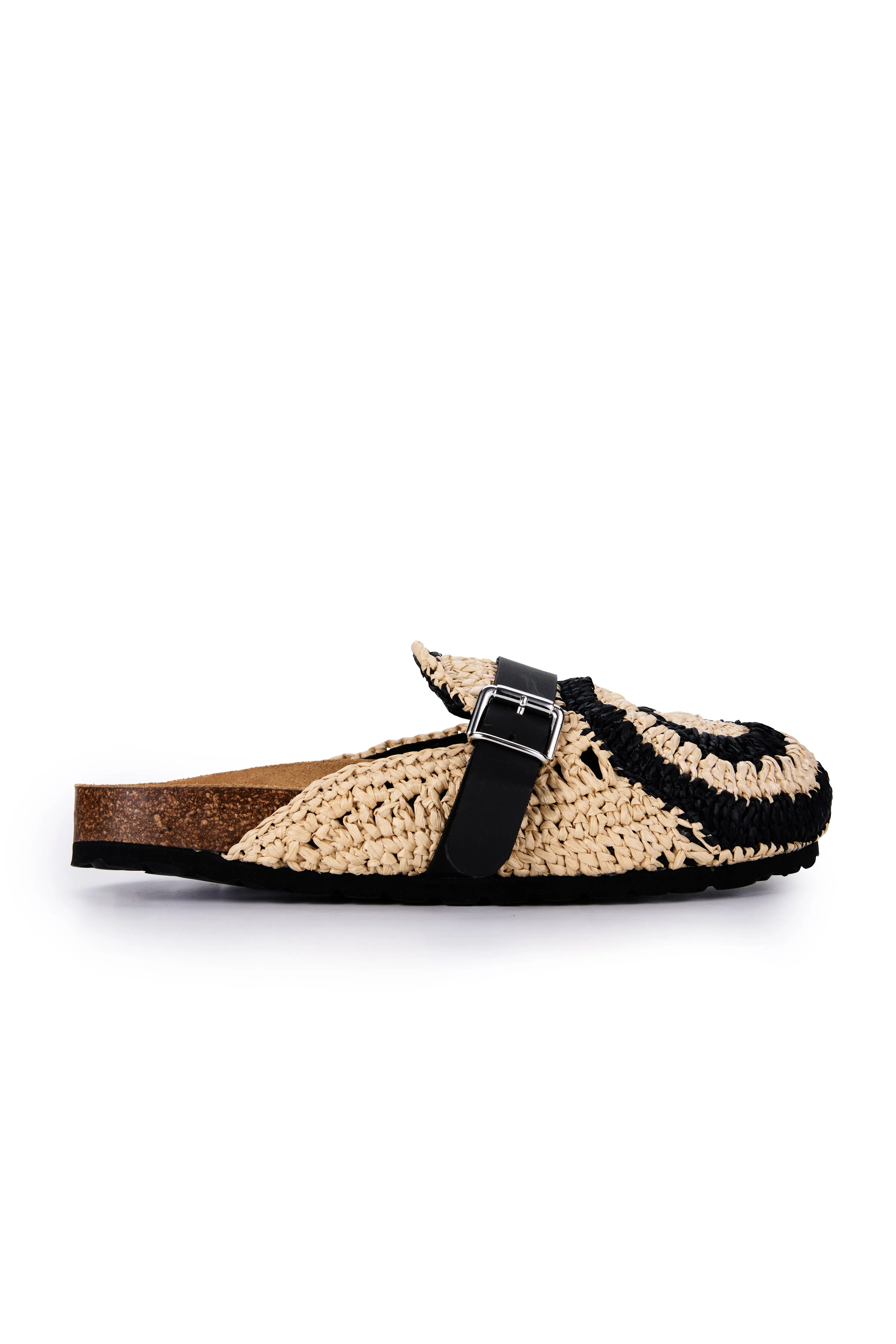 Bask Slip-On - Black/Natural - LAST PAIR - Size 38