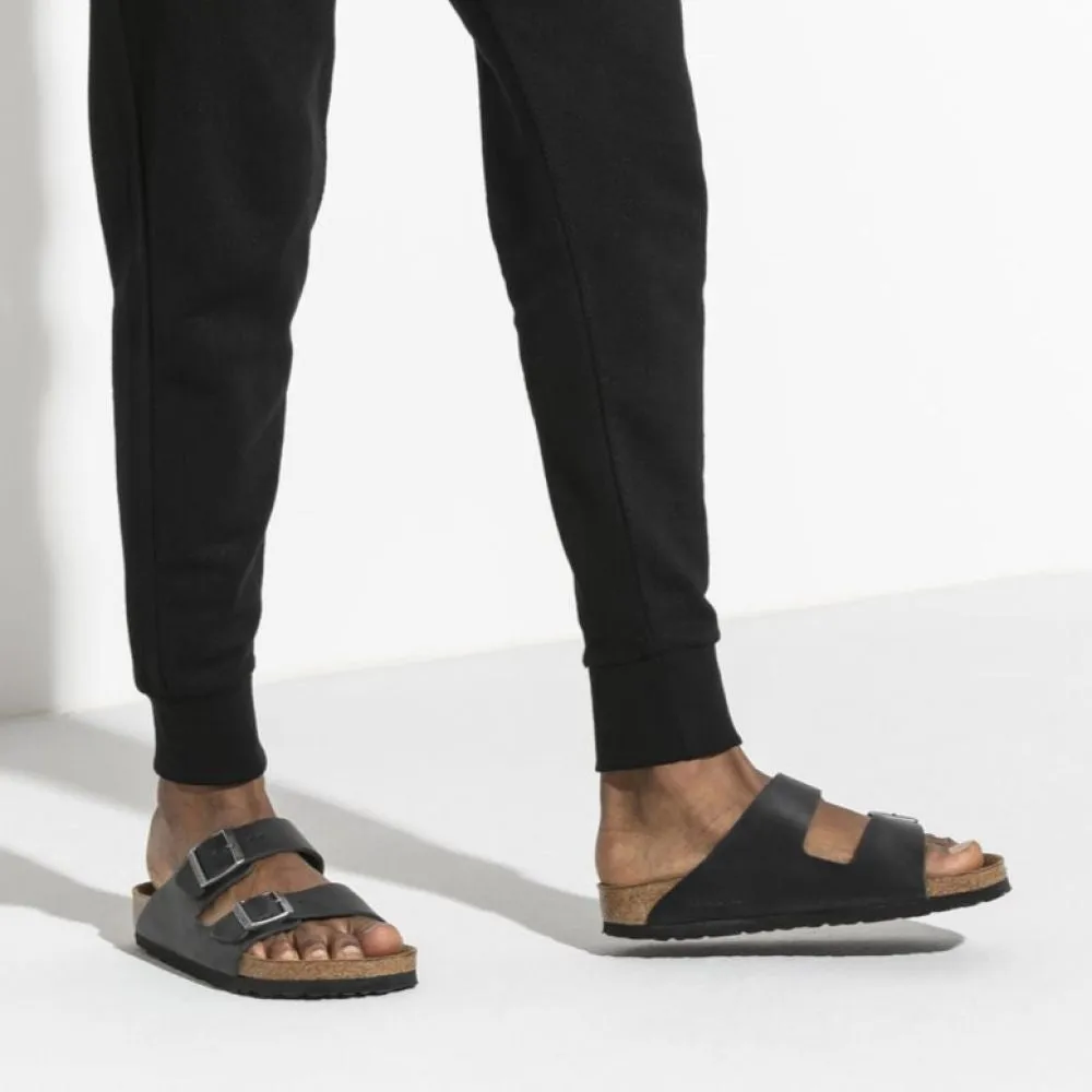 Birkenstock Arizona Softbed Oiled Leather in Black