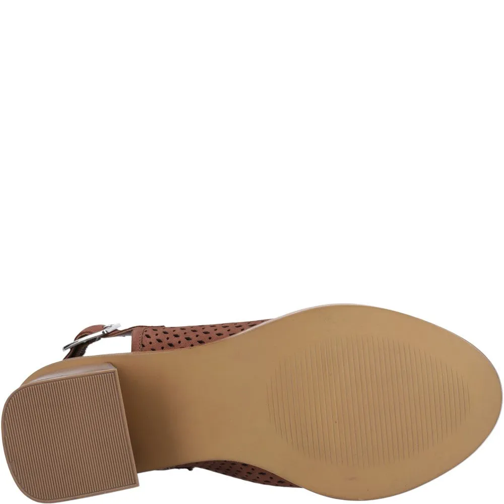 Brown Louise Heeled Sandals