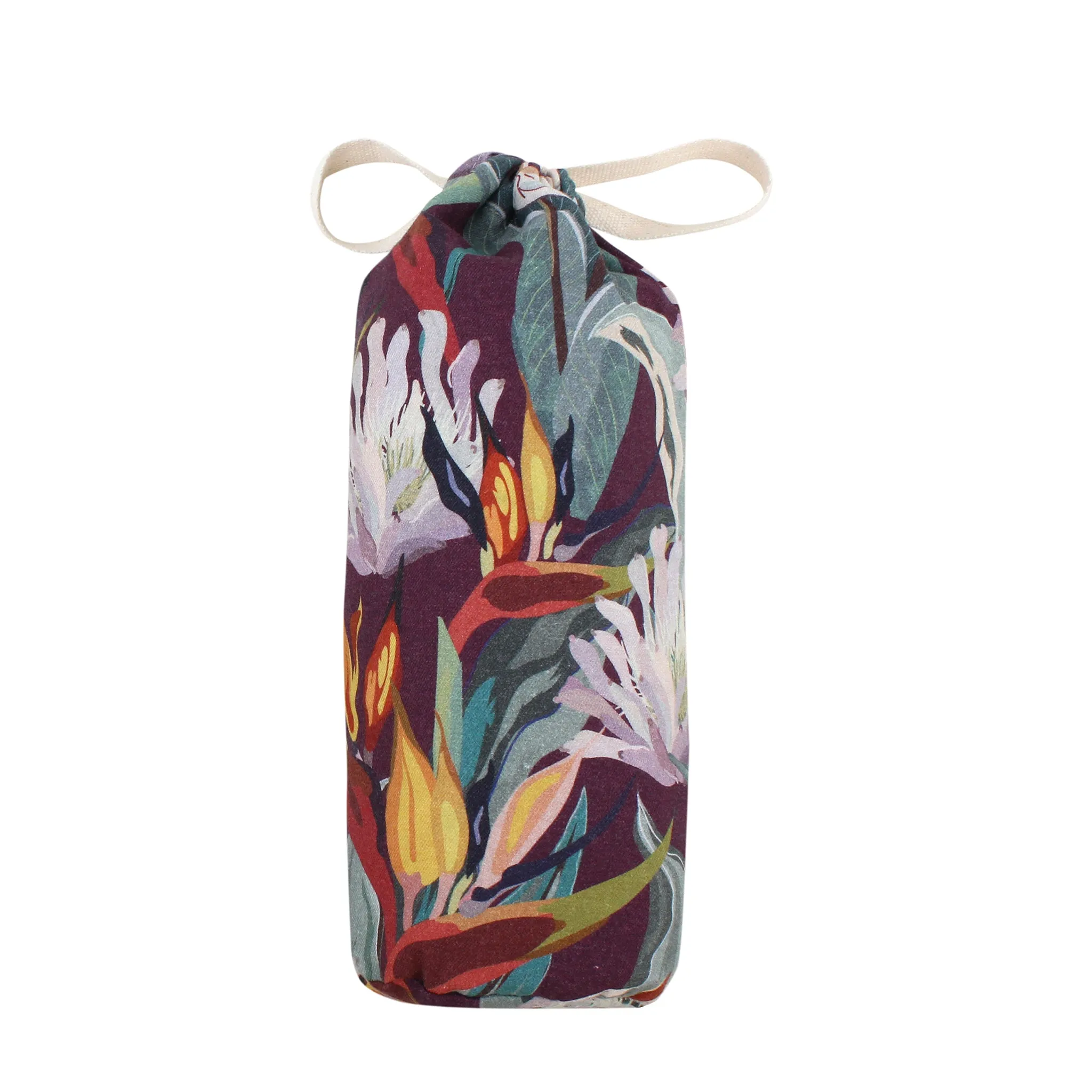Burgundy Orchid Printed Bottoms