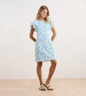 Carlie Dress - Painted Flowers