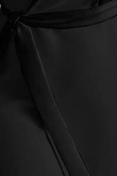 Casual Elegance Tie Waist Long Sleeve Wrap Dress