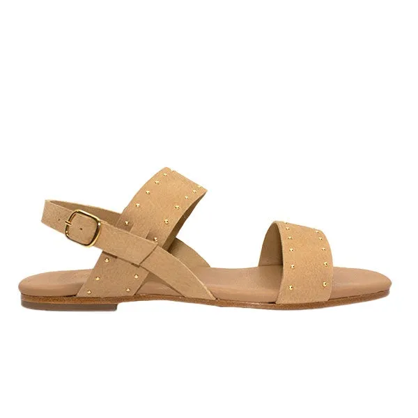 Celina Sand | Leather Sandal