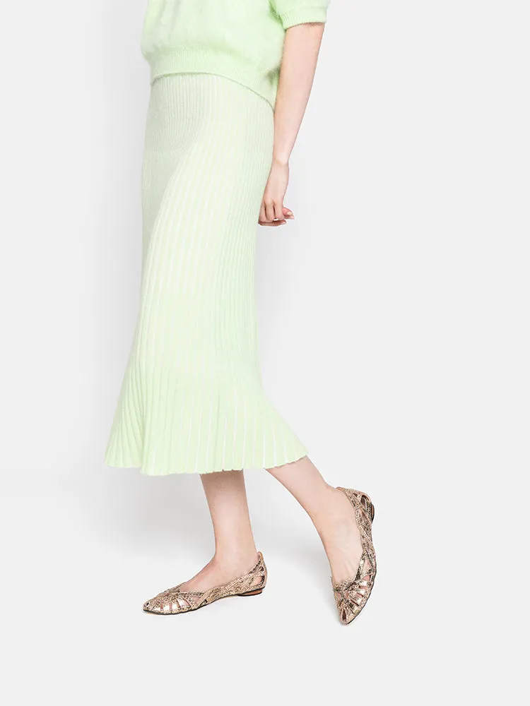 Celina Textured Weaved Flats