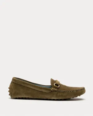 Charlie Loafer Suede Olive