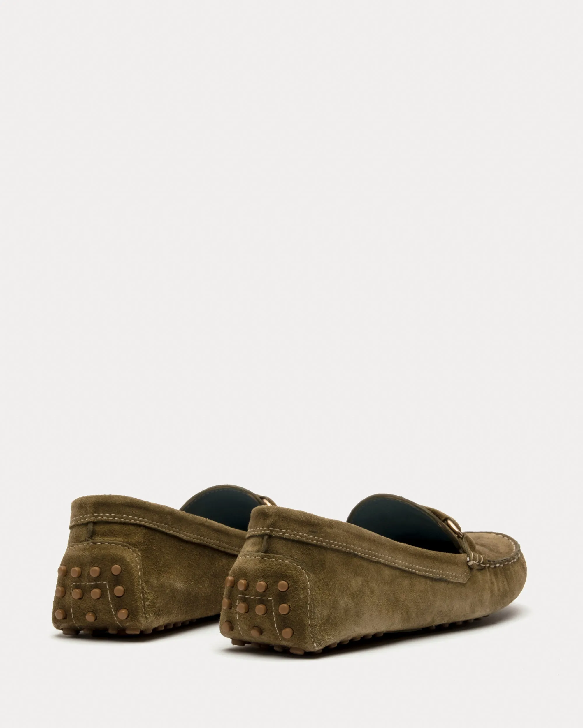 Charlie Loafer Suede Olive