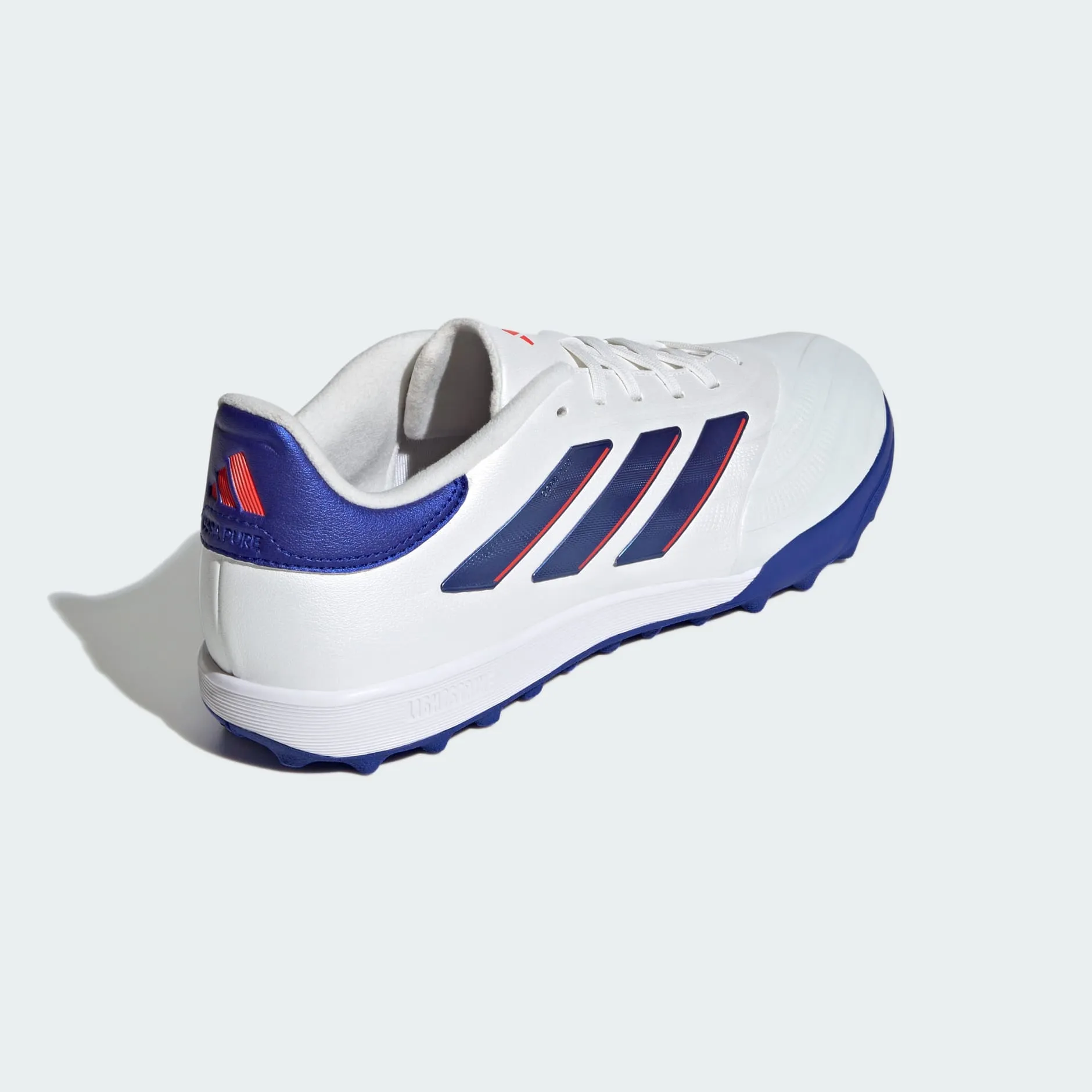 Copa Pure 2 League Artificial Turf Soccer Shoes | Cloud White-Lucid Blue-Solar Red | Men's