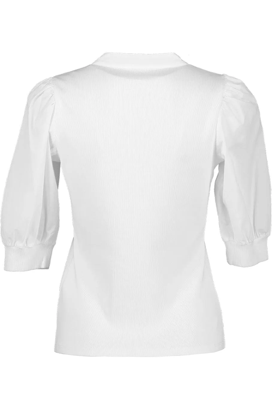 Coralee Puff-Sleeve Top