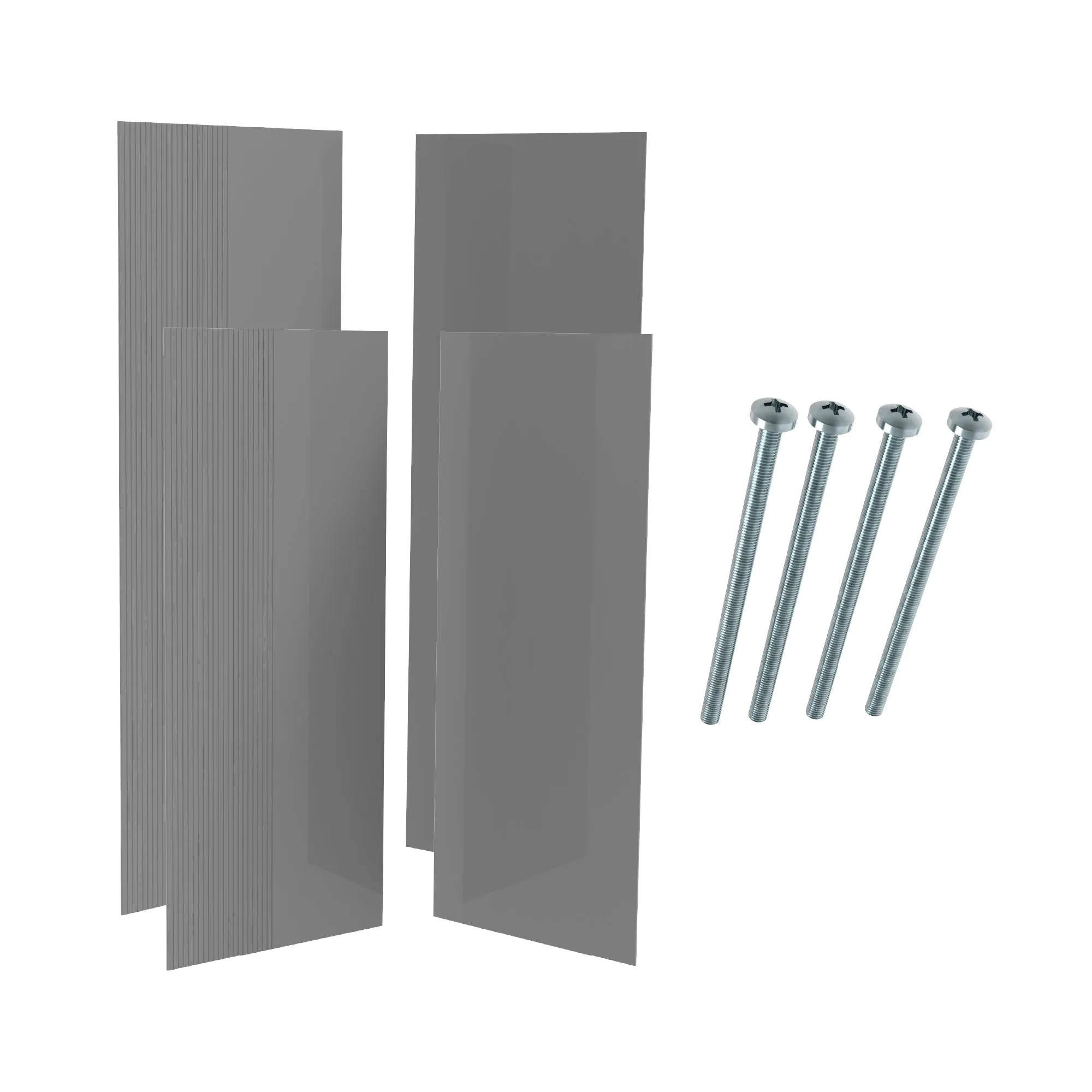Deluxe Aluminum Pet Door - Extra Wide Tunnel Kit