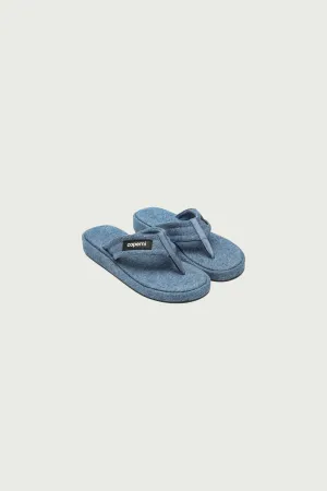 DENIM BRANDED FLIP FLOP