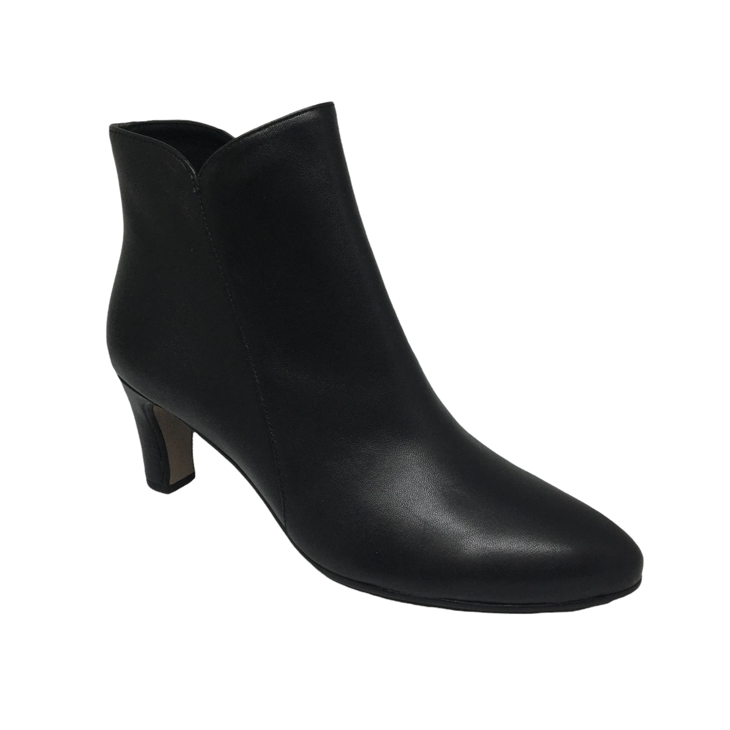 Django & Juliette Tomie Leather Boot ~ Black ~ Nude