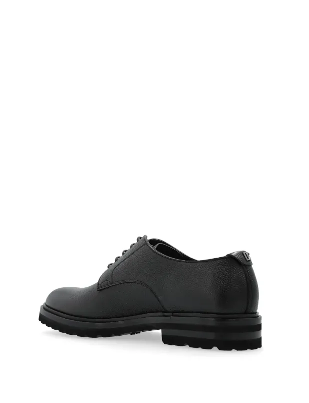 Dolce & Gabbana grained derby shoes