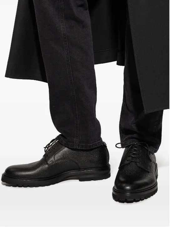 Dolce & Gabbana grained derby shoes