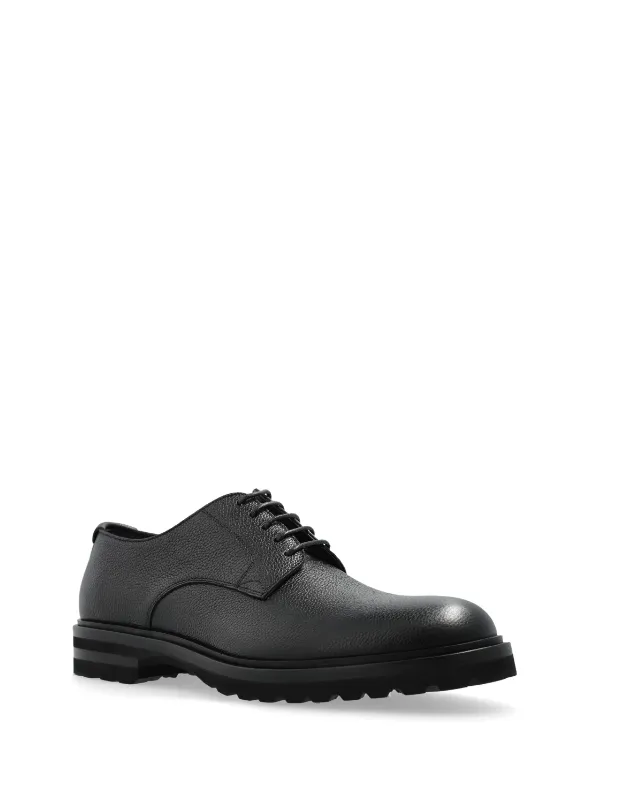 Dolce & Gabbana grained derby shoes