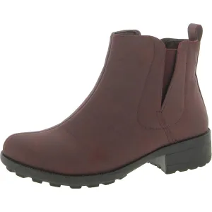 Easy Works by Easy Street Womens Koko Ankle Slip On Ankle Boots