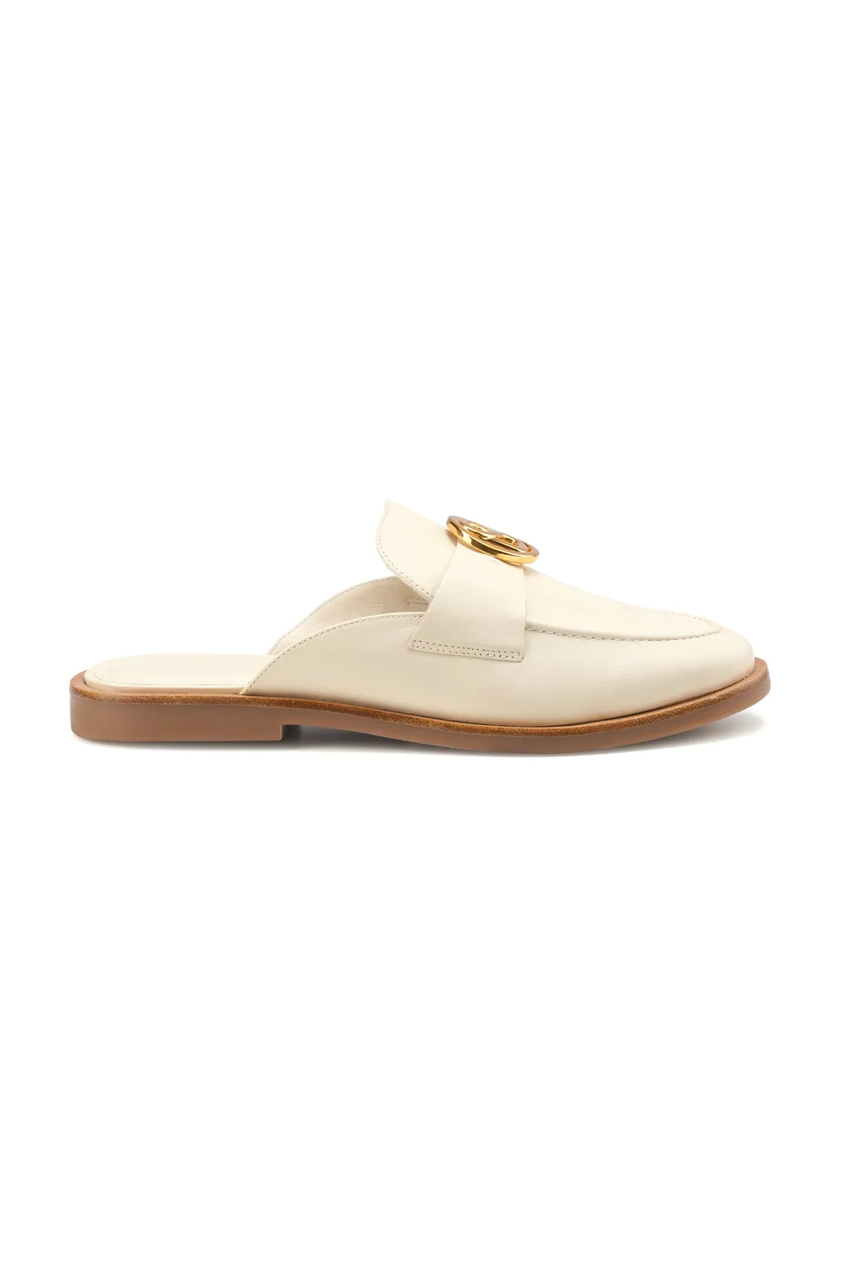 Elan Open Back Loafer - Sand