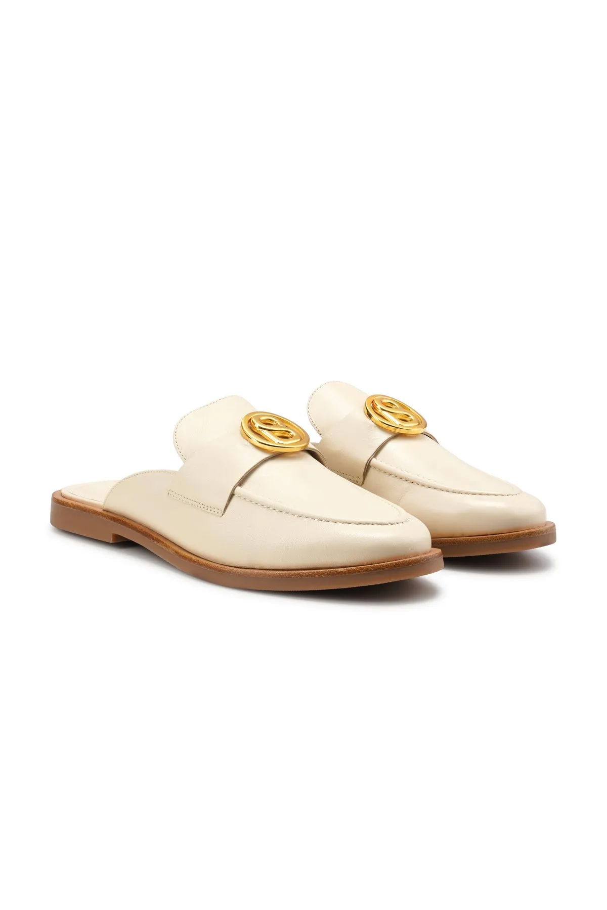 Elan Open Back Loafer - Sand