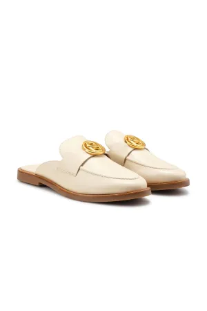 Elan Open Back Loafer - Sand