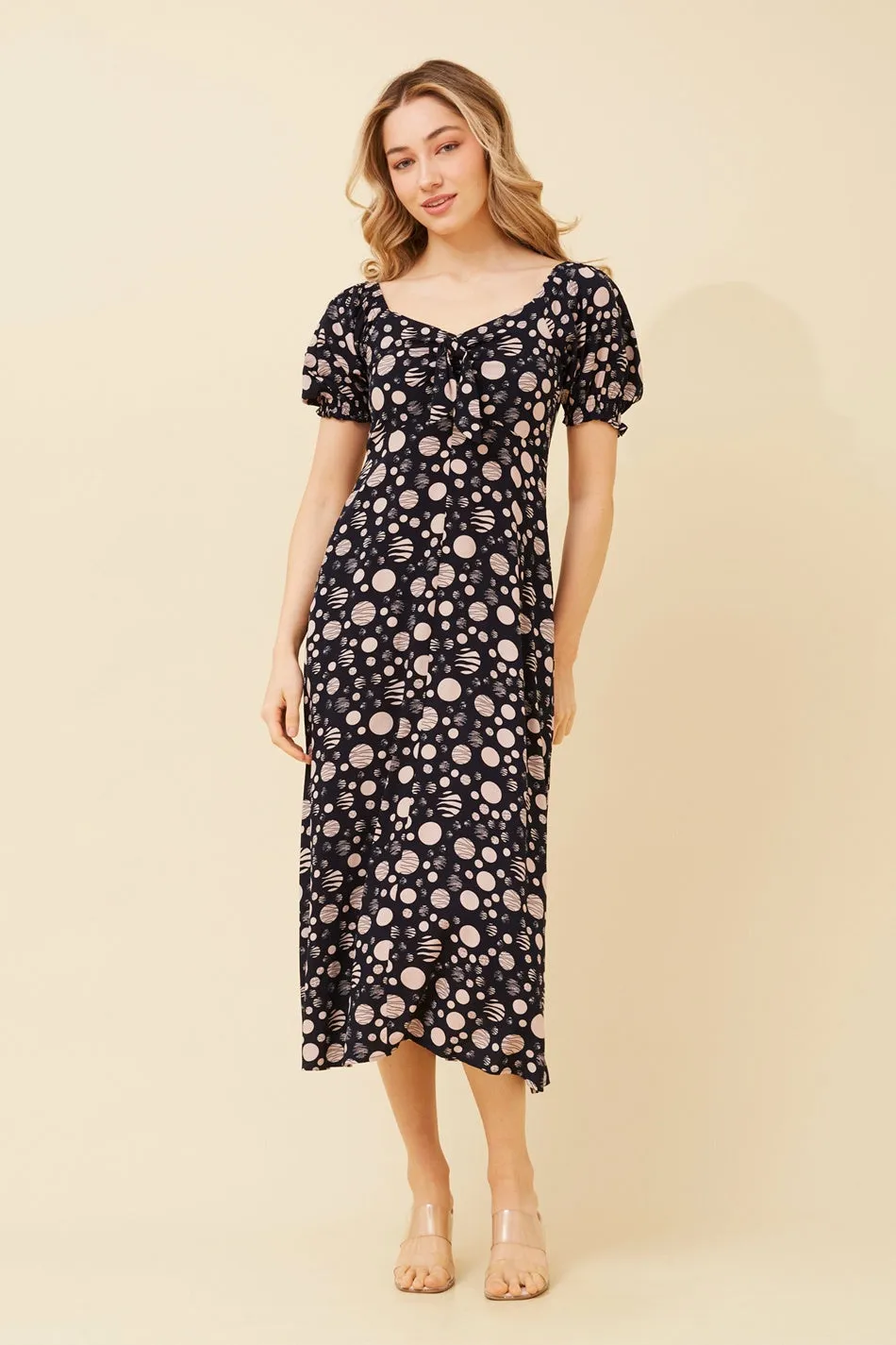 FAITH POLKA DOT DRESS