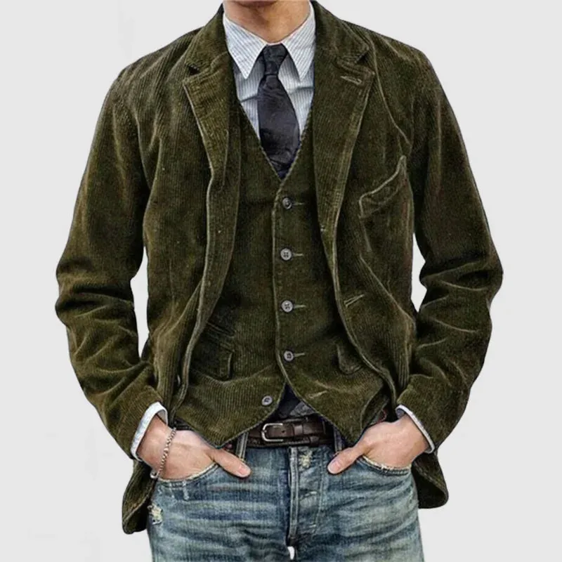 Florian - Corduroy Blazer and Vest