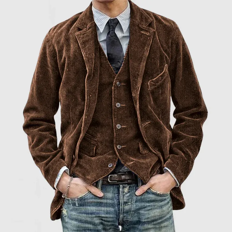 Florian - Corduroy Blazer and Vest