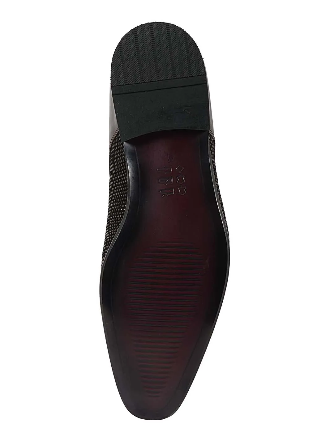 Franco Gabbani Patent Leather Brown Dress Shoe By HITZ