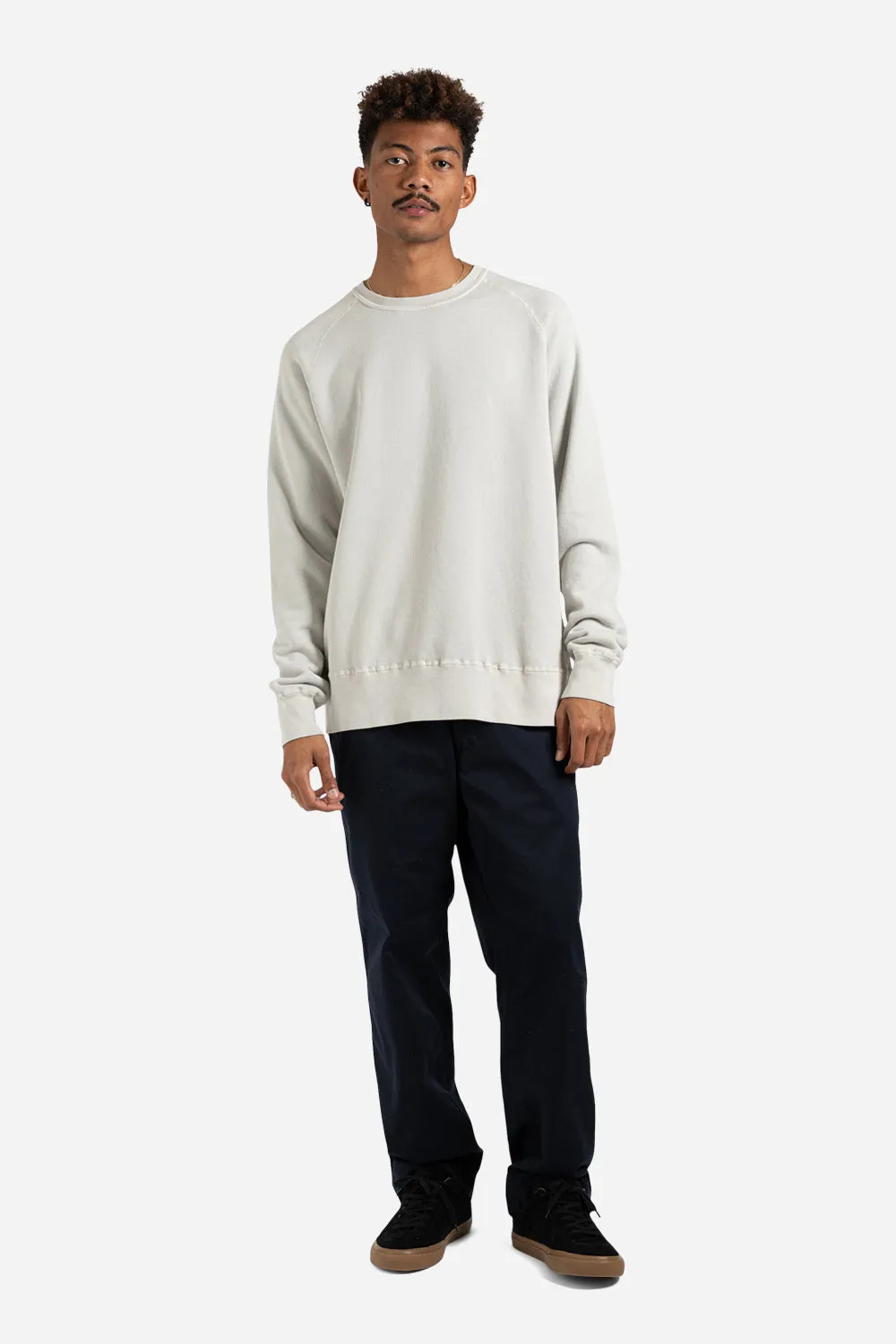 Freedom Sweatshirt Crewneck 8 oz Pigment - Grey