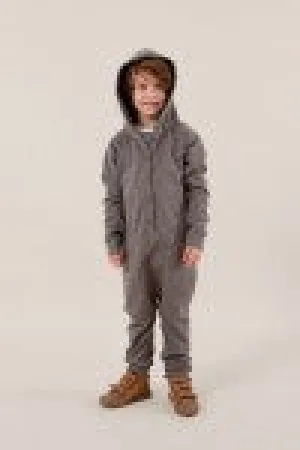 Gray Label Hooded Jumpsuit | Dark Grey