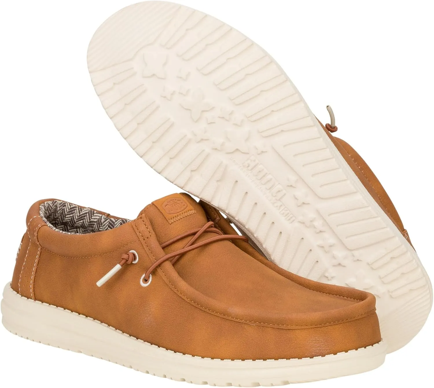 Hey Dude Men's Wally Classic, Mens Shoes, Men's Slip-on Loafers, Comfortable & Light-Weight