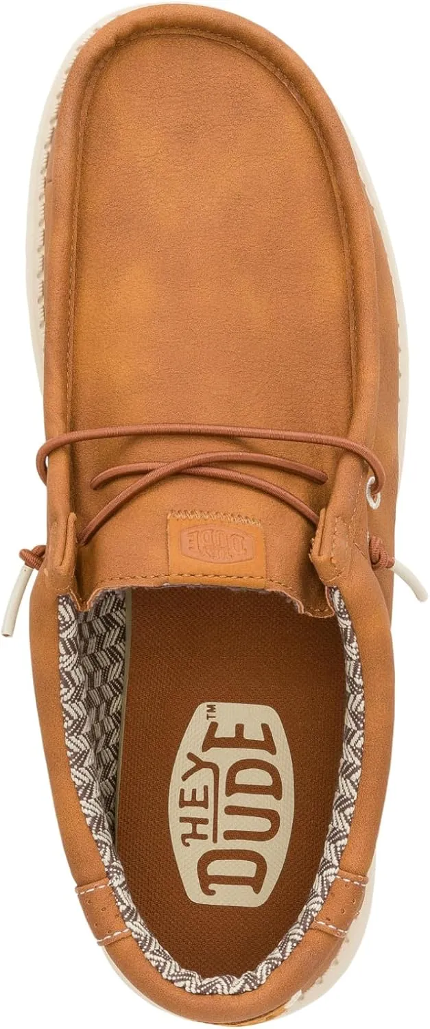 Hey Dude Men's Wally Classic, Mens Shoes, Men's Slip-on Loafers, Comfortable & Light-Weight