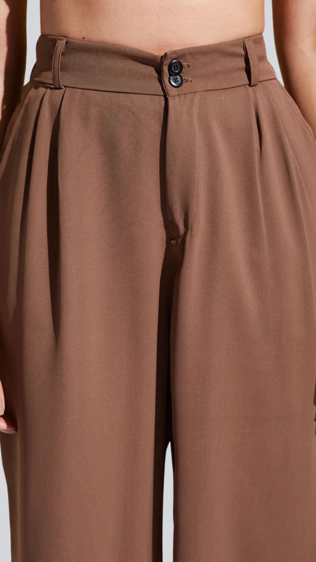 High-Waist Wide-Leg Pant