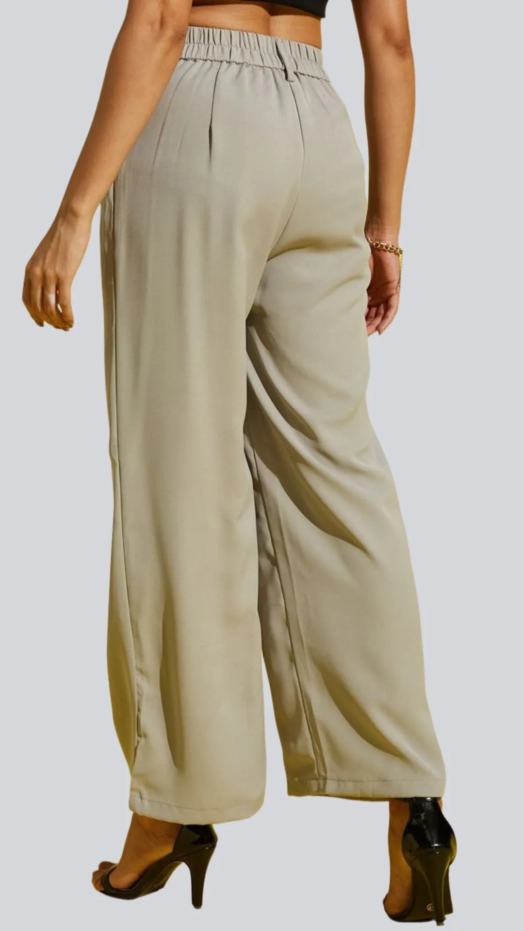 High-Waist Wide-Leg Pant