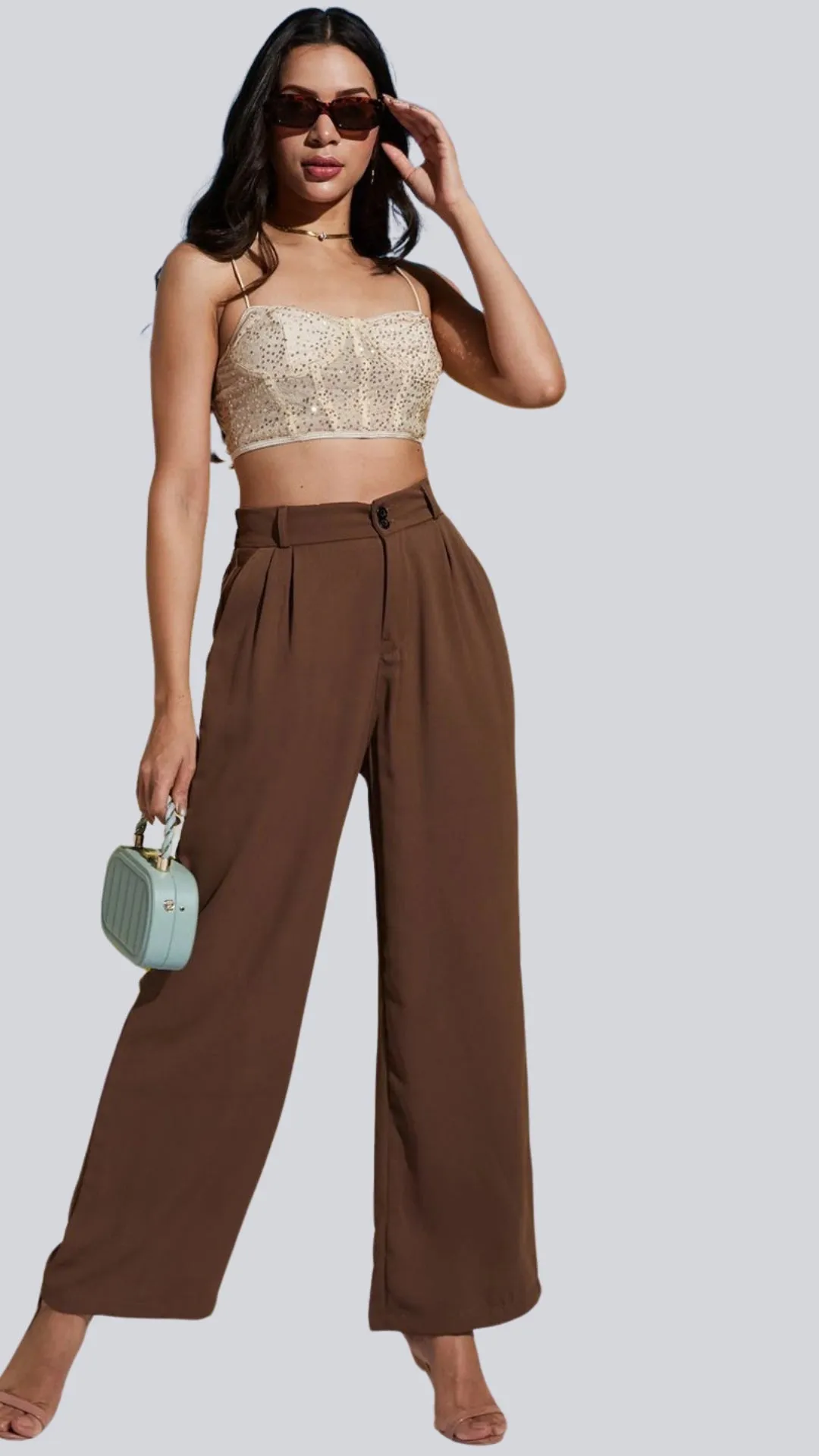 High-Waist Wide-Leg Pant