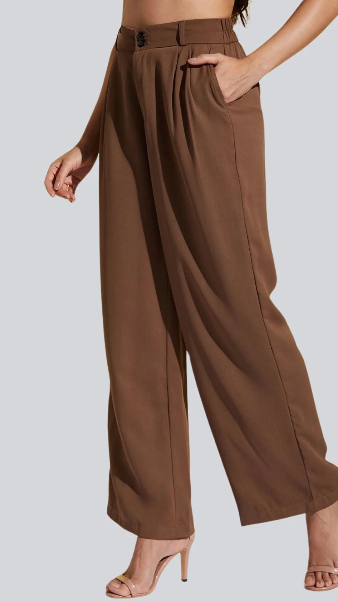 High-Waist Wide-Leg Pant