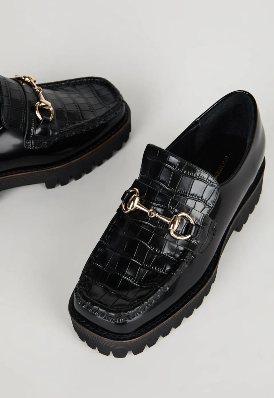 HK-2 Loafers Black