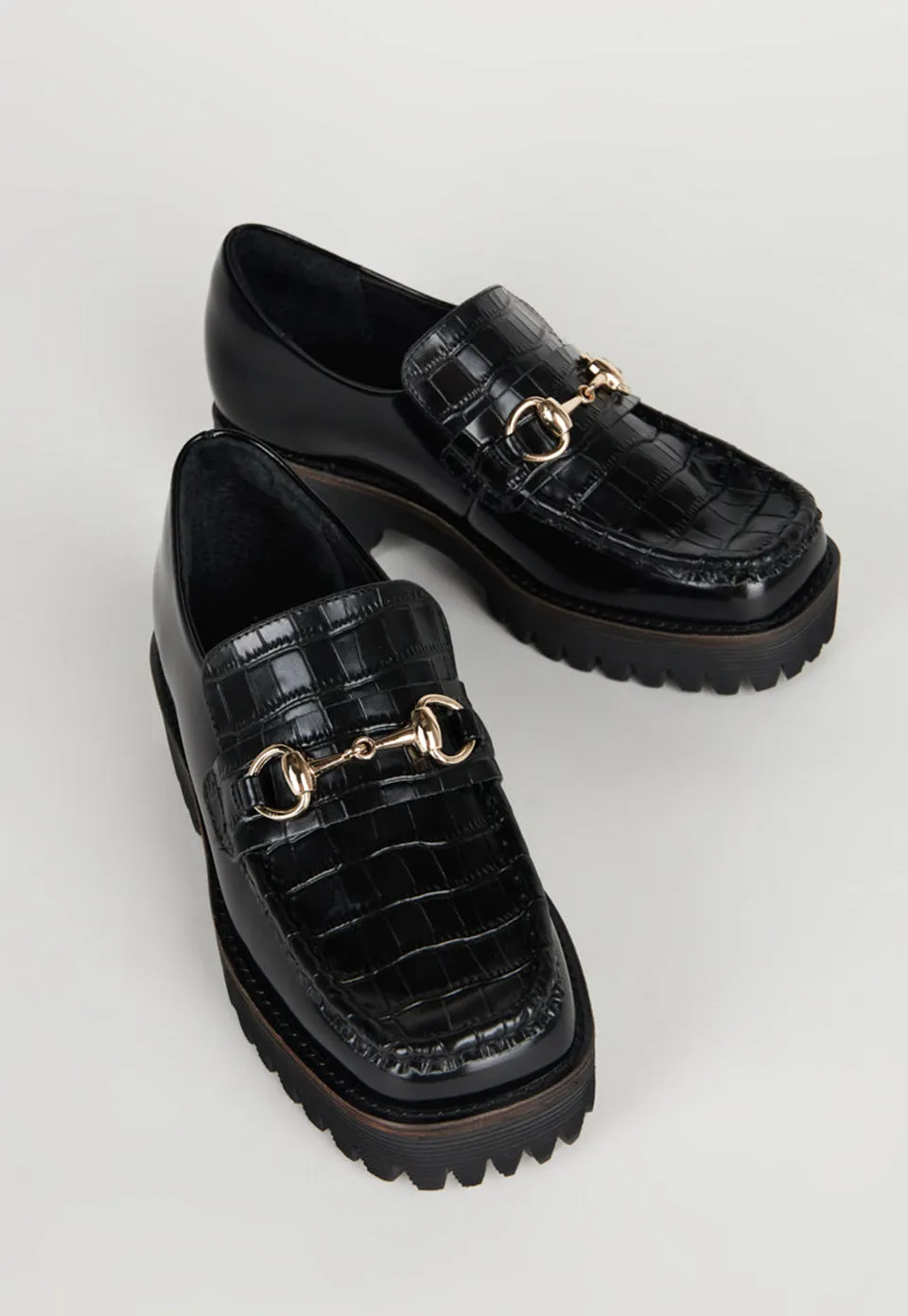 HK-2 Loafers Black