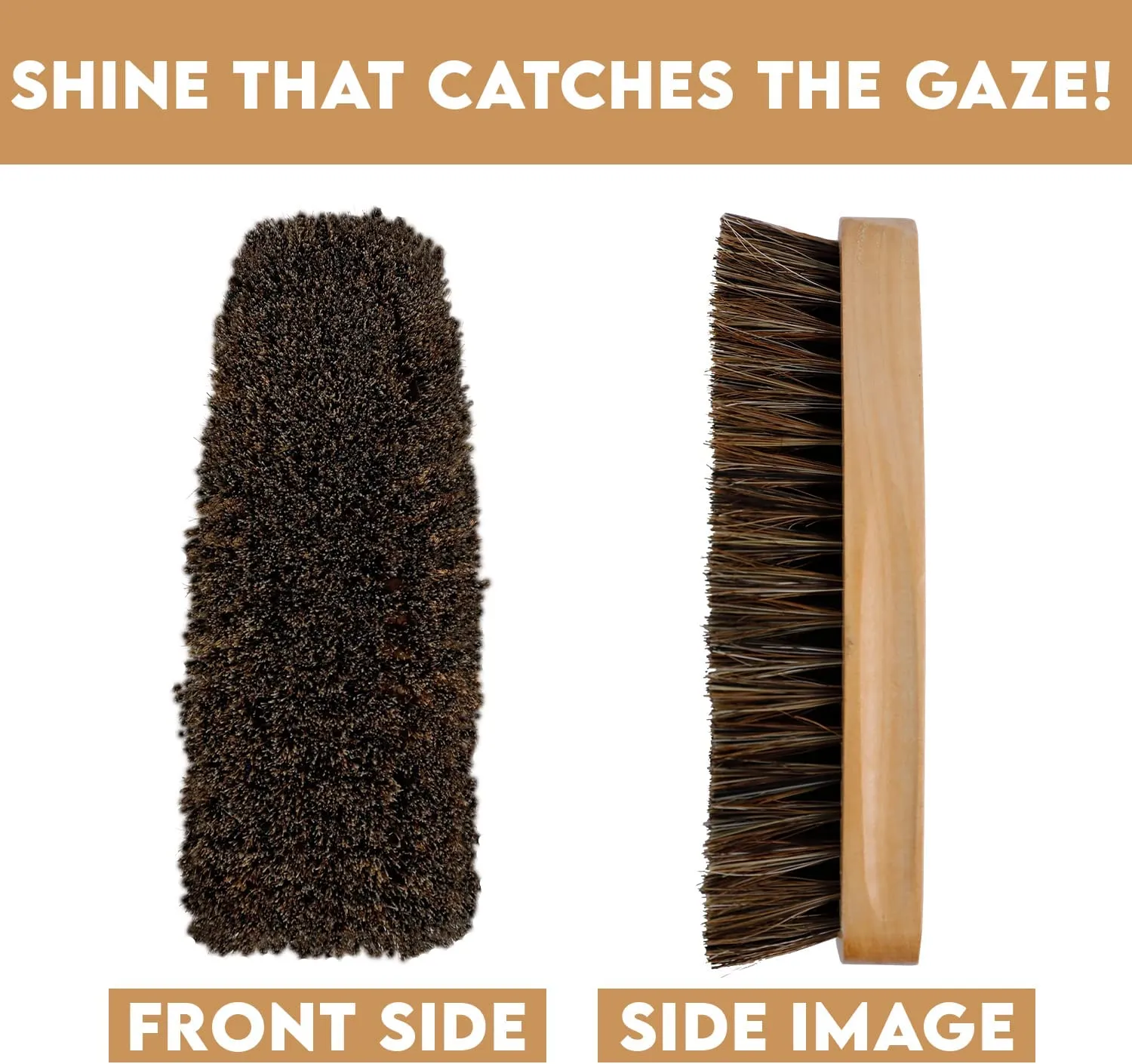 Horse Hair Shine Brush | WBM SHOE CARE