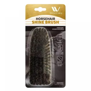 Horse Hair Shine Brush | WBM SHOE CARE