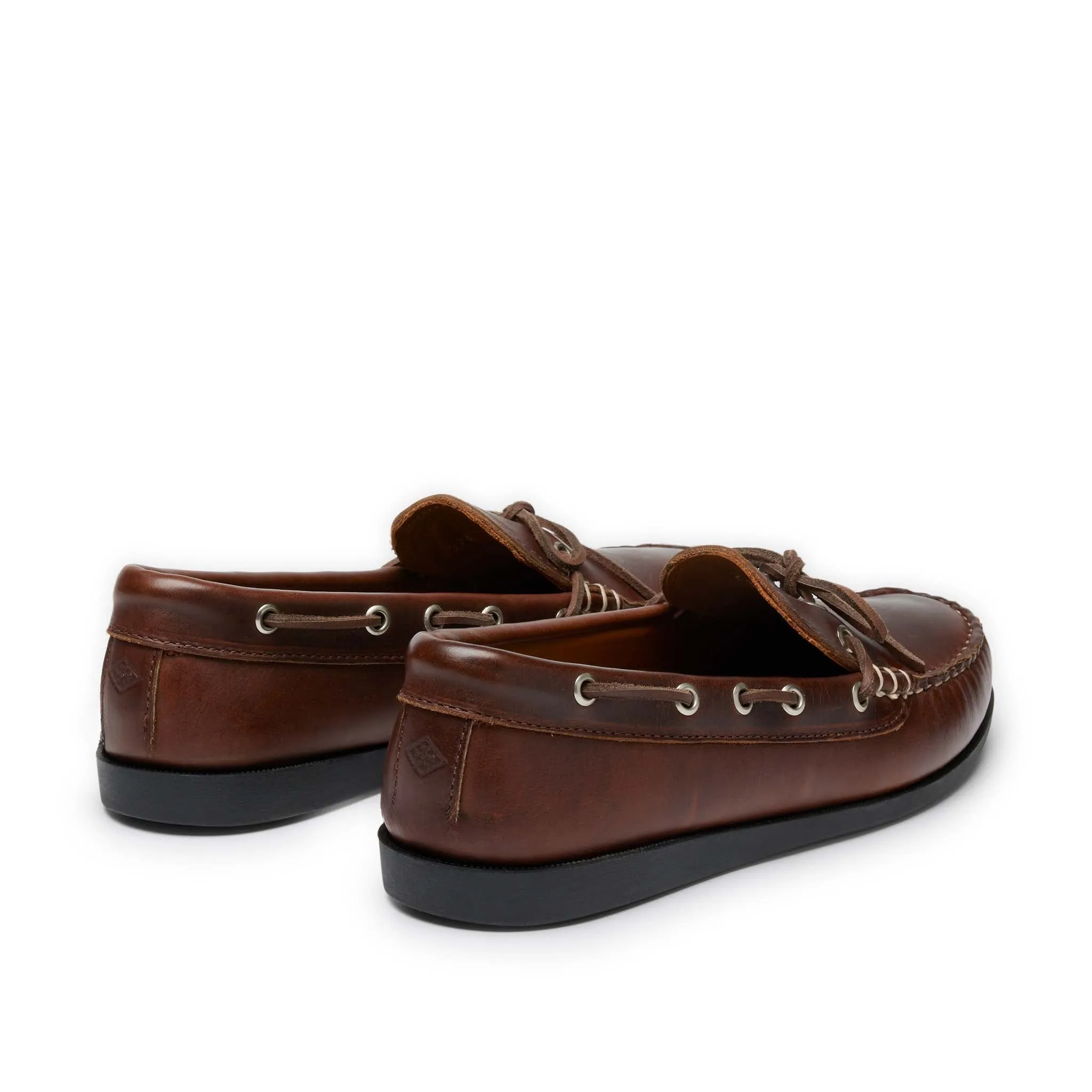 In Stock Men’s Canoe Shoe: Brown